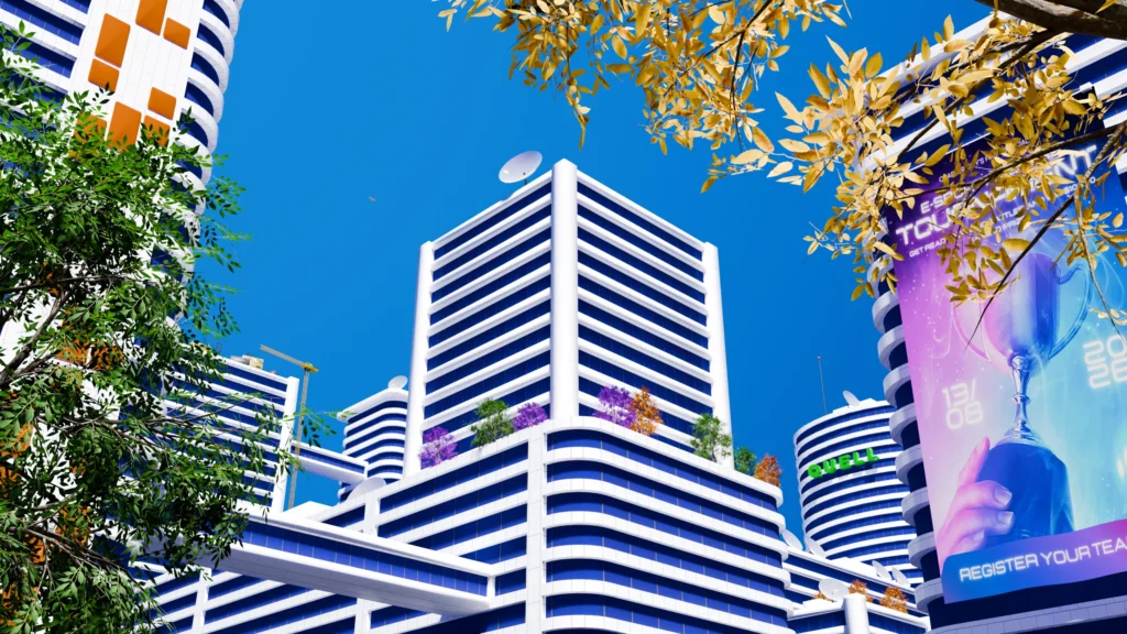 Futuristic City Render