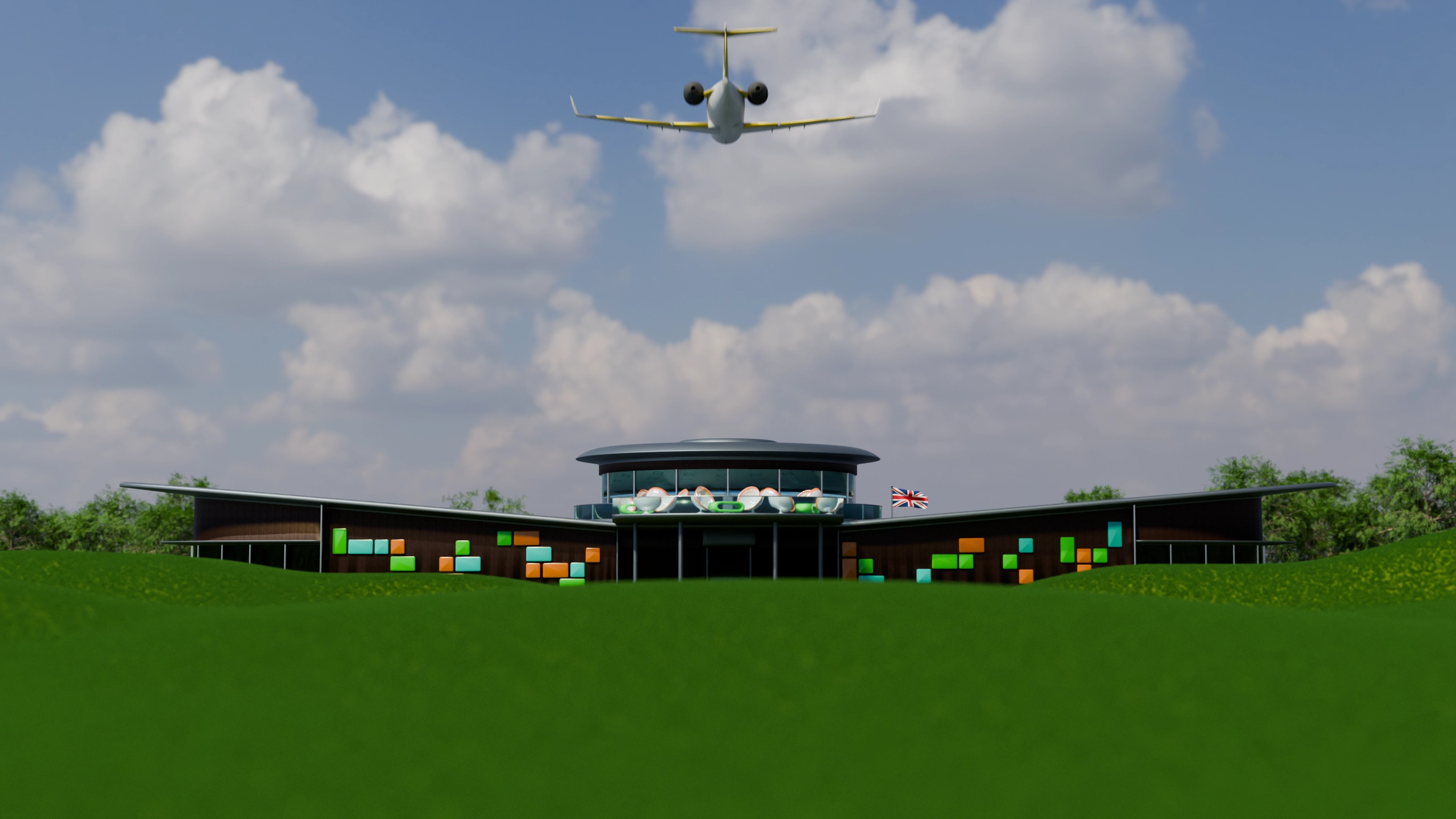Memorial Building Render