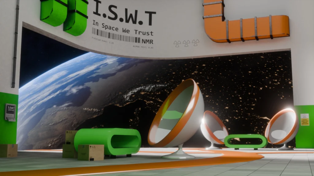 Spaceship Window Render